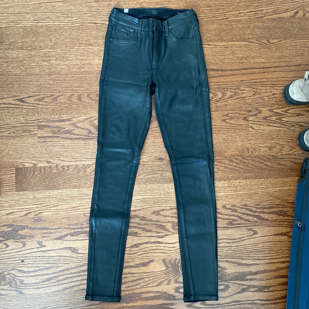 Citizens of Humanity Coated Rocket Skinny